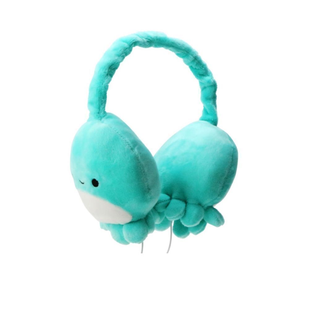 Squishmallows Plush Wired Headphones - Zobey the Octopus